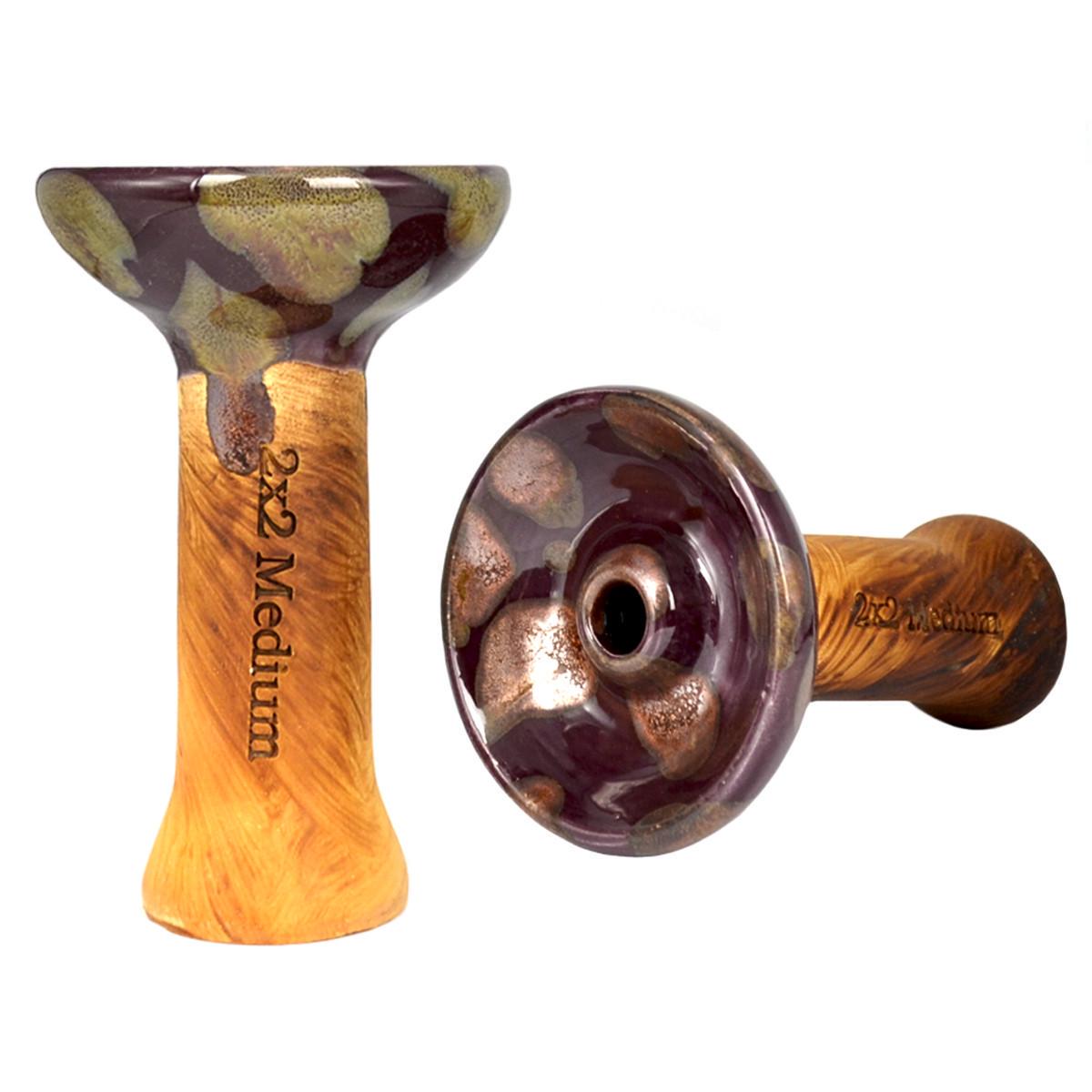 Чаша для кальяна 2x2hookah Medium Бронзовый Чаша для кальяна 2x2hookah Medium Бронзовый