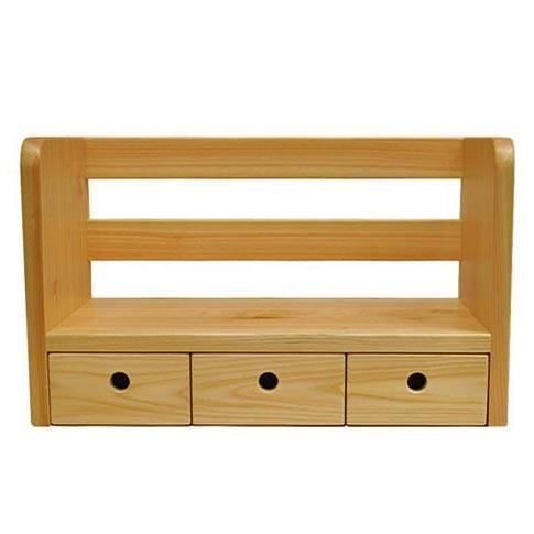 Полка книжная настольная из дерева Марантело Карри (КПА-025503)