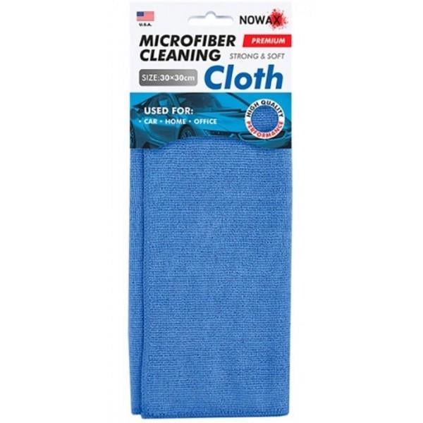 Тряпка профессиональная из микрофибры Nowax For Cleaning 30x30 см 1 шт.
