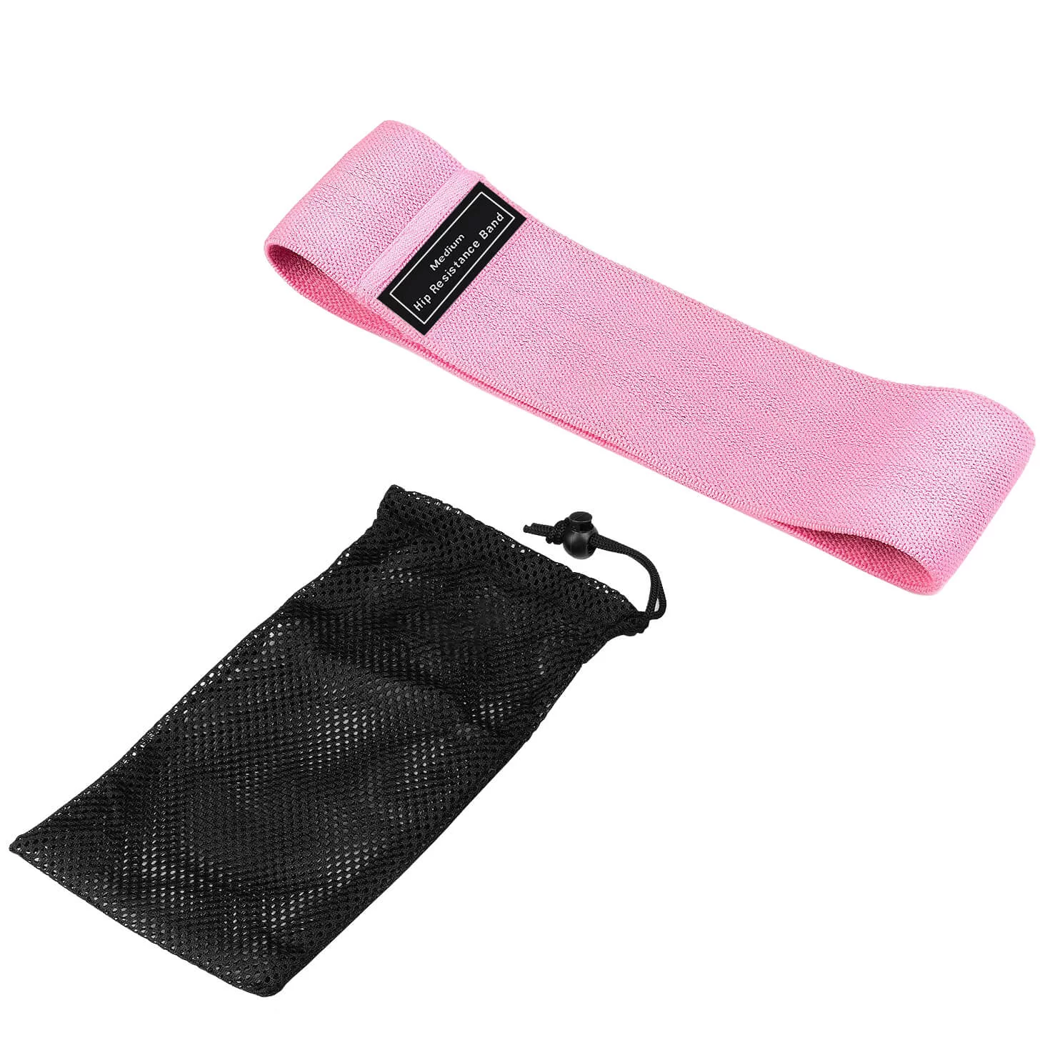 Резинка для фитнеса Zakerda Hip 13-22 кг Розовый (U1007) - фото 2