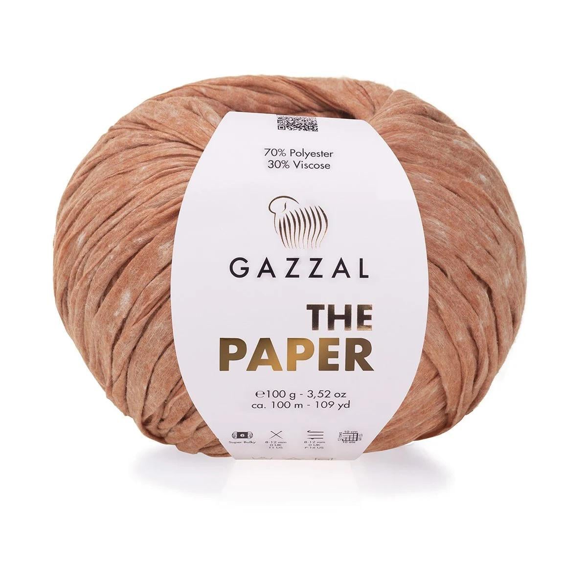 Пряжа Gazzal The Paper 3962