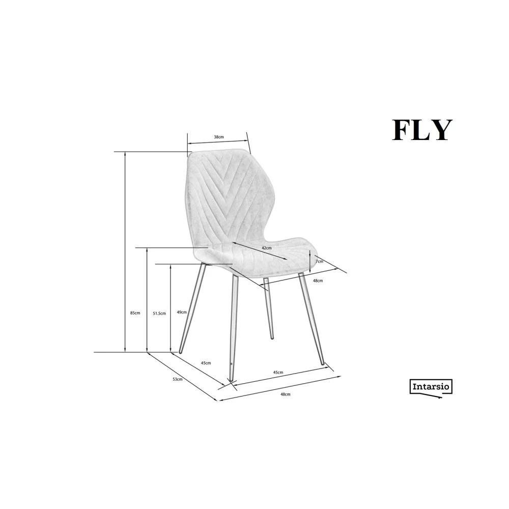 Стул FLY Бежевый (702038) - фото 6
