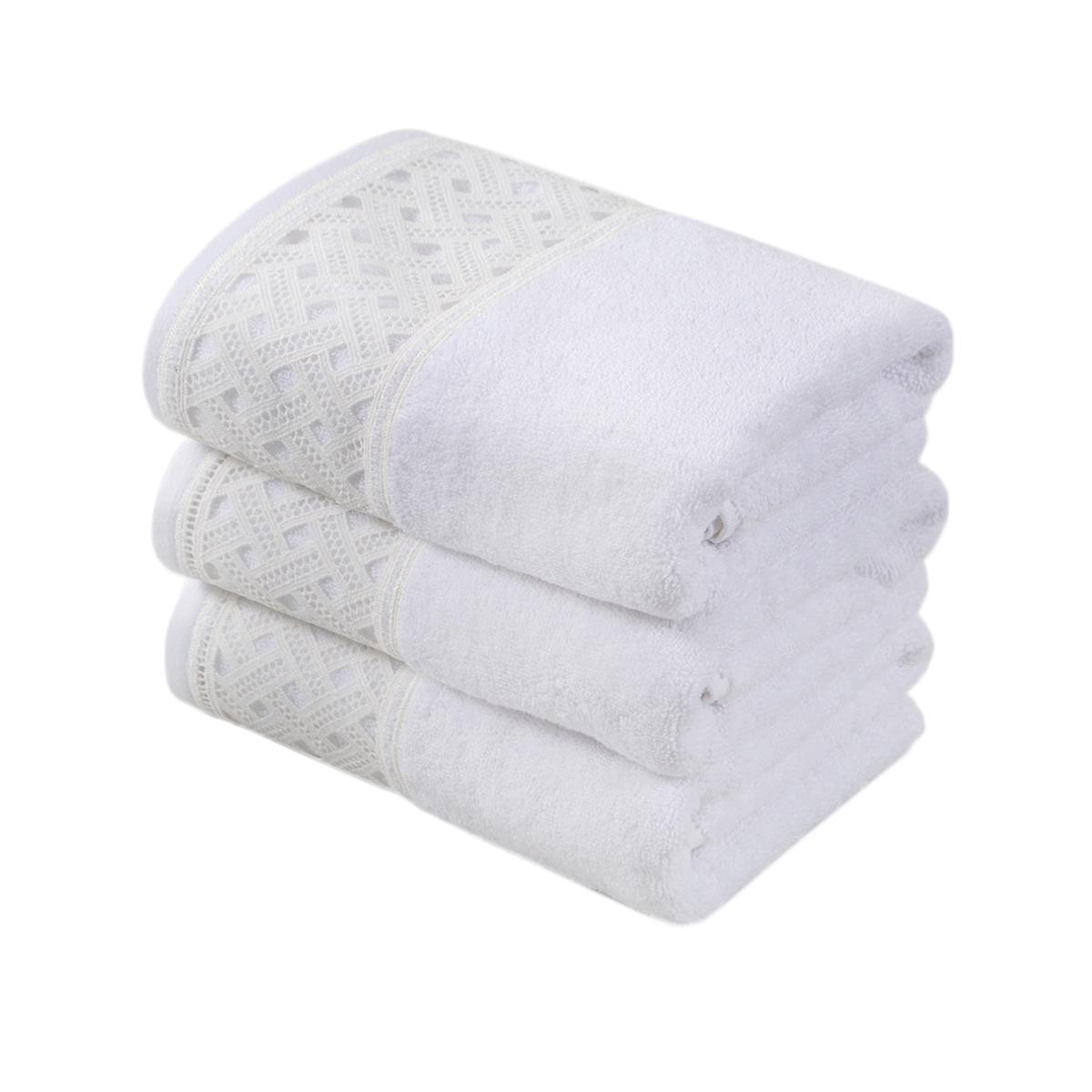 Рушник махровий Penelope Delfina beyaz 30х50 см Білий (28583346) - фото 7 Рушник махровий Penelope Delfina beyaz 30х50 см Білий (28583346) - фото 7