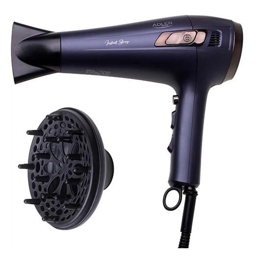 Фен з втягуючим шнуром Adler AD 2273 2400 Вт