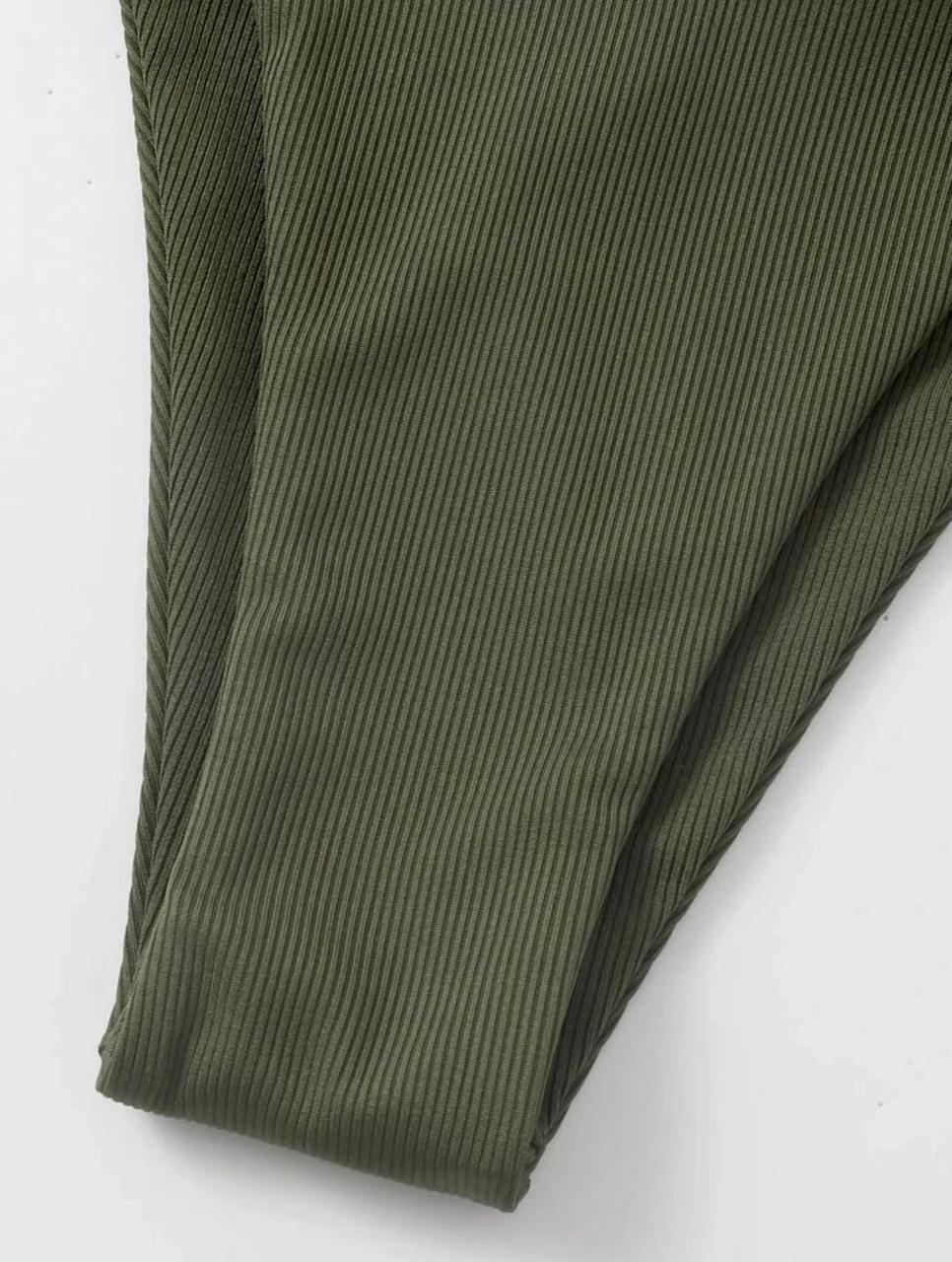 Купальник раздельный на завязках M Зеленый (kup1-6) - фото 3 Купальник раздельный на завязках M Зеленый (kup1-6) - фото 3