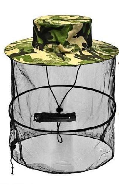 Шляпа-накомарник HOME SF24293 с застежкой-молнией 37 см