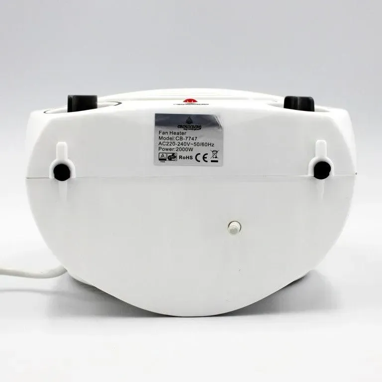 Тепловентилятор-дуйка Crownberg CB-7747 2000 Вт із терморегулятором (ML-05090) - фото 5