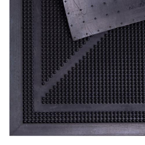 Коврик бытовой резиновый РОМБ 800х1200х1 см 6 кг (98782) - фото 3