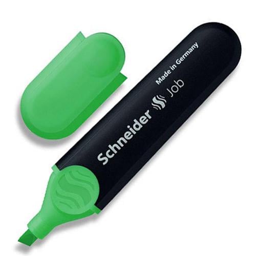 Маркер текстовий Schneider Job 1-4,5 мм Зелений (S1504)