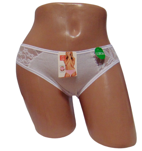 Жіночі труси в рубчик Uokin 6021 L Білий (1776735937)