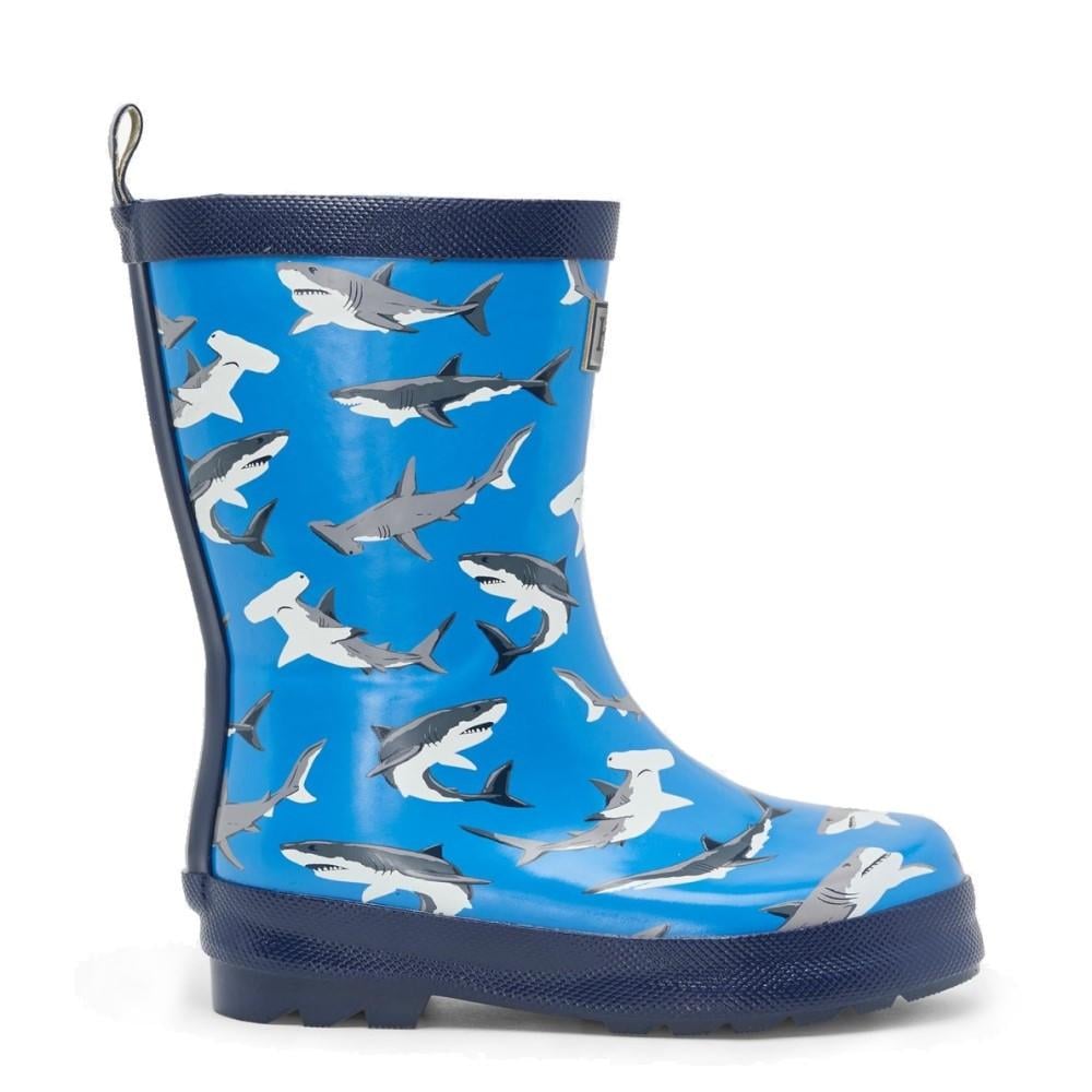 Чоботи дитячі гумові Hatley Deep-Sea Sharks S21SPK1366 р. 30 Блакитний (18403285)