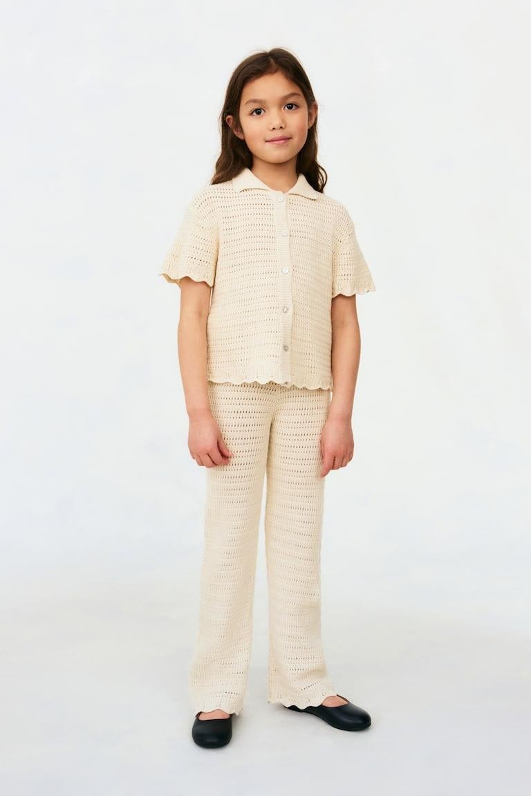 Рубашка H&M 104 см Белый (1259177)