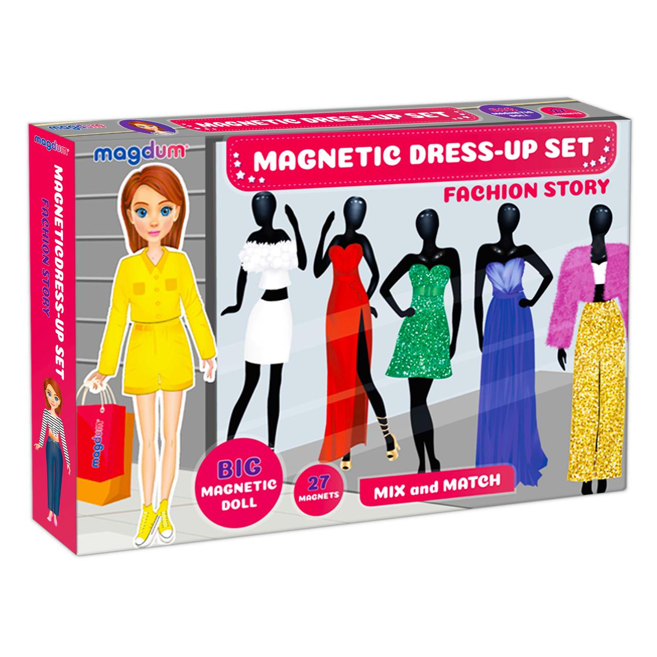 Гра-одягалка магнітна Magdum Fashion story (ML4032-08 EN)
