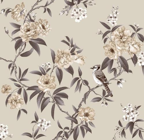 Обои на бумажной основе Шарм 170-10 Блум 0,53х10 м Кофейный (660e6bd8a8447900ff146802) - фото 2 Обои на бумажной основе Шарм 170-10 Блум 0,53х10 м Кофейный (660e6bd8a8447900ff146802) - фото 2