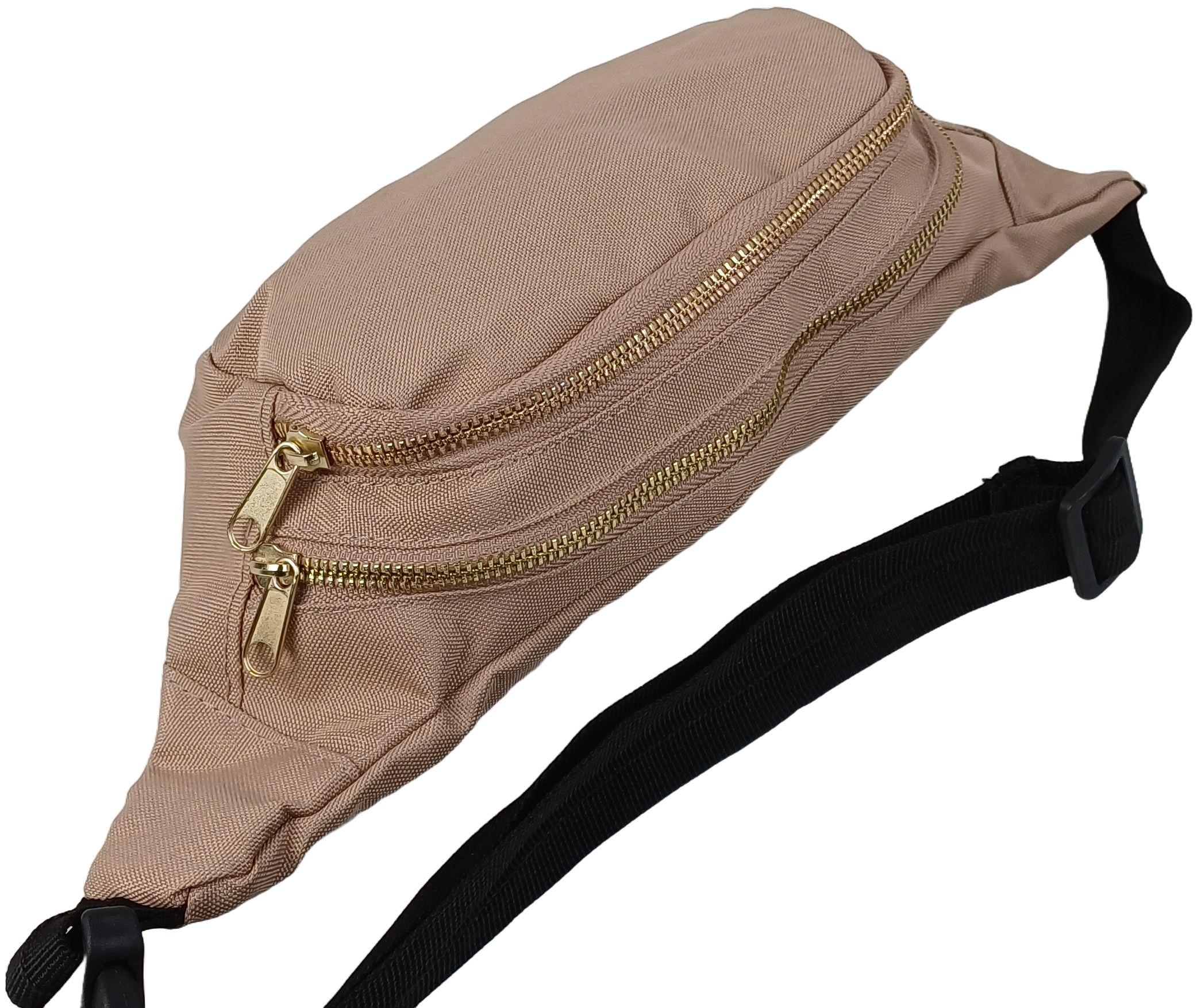 Сумка на пояс LS жіноча Пудровий (4061461704537) - фото 5 Сумка на пояс LS жіноча Пудровий (4061461704537) - фото 5