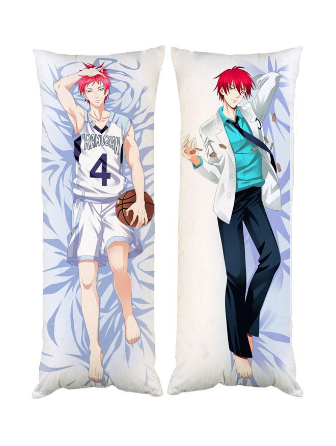 Подушка дакимакура Сейджуро Акаши Баскетбол Куроко декоративная ростовая для обнимания 50x150 см двусторонняя (1834009224)