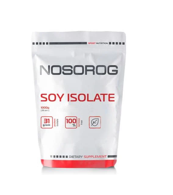 Протеин Nosorog Soy Isolate 1000 g 28 servings Tiramisu