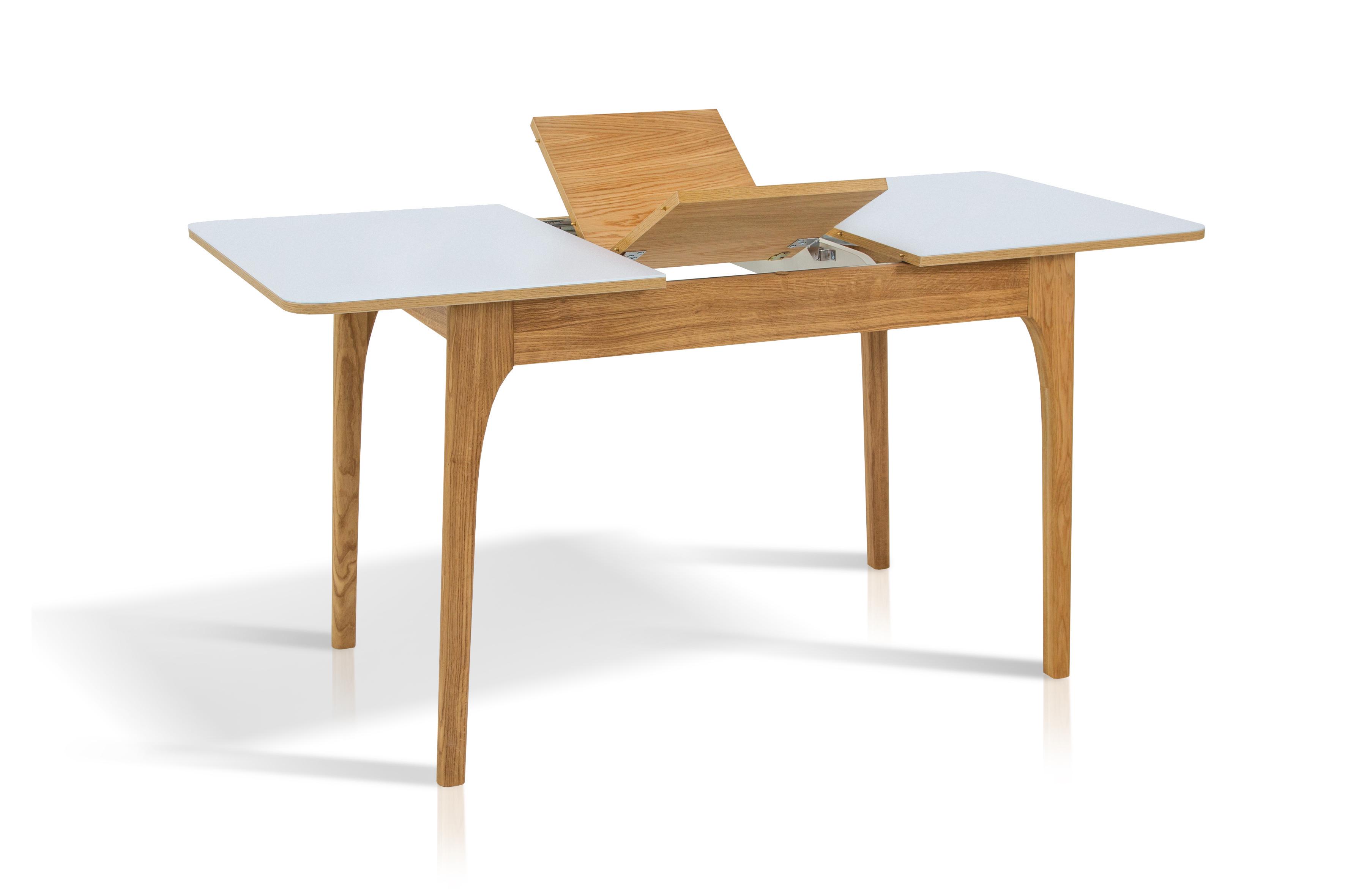 Обеденный стол Палермо Фиеста 1100/1450х700х760 мм Орех/Белый (GAА0050128) - фото 4 Обеденный стол Палермо Фиеста 1100/1450х700х760 мм Орех/Белый (GAА0050128) - фото 4