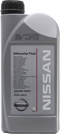 Трансмиссионное масло Nissan Differential Fluid 80W-90 GL-5 1 л (KE90799932) Трансмиссионное масло Nissan Differential Fluid 80W-90 GL-5 1 л (KE90799932)