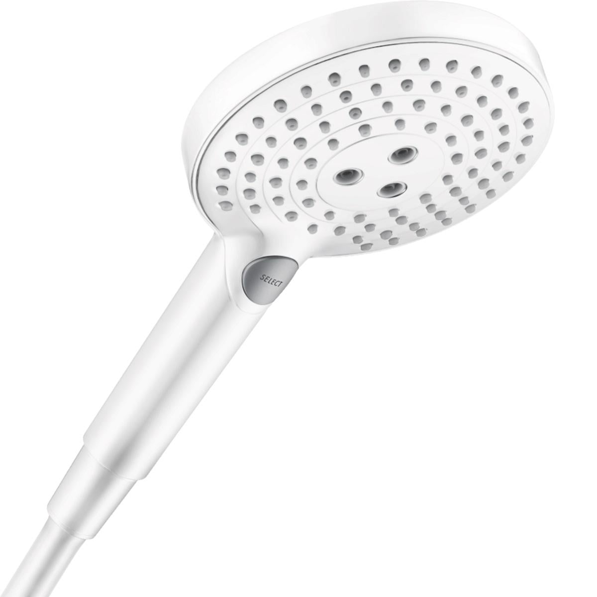 Душевая лейка Hansgrohe Raindance Select S 26014700 с кнопкой 125 мм Белый (233872)