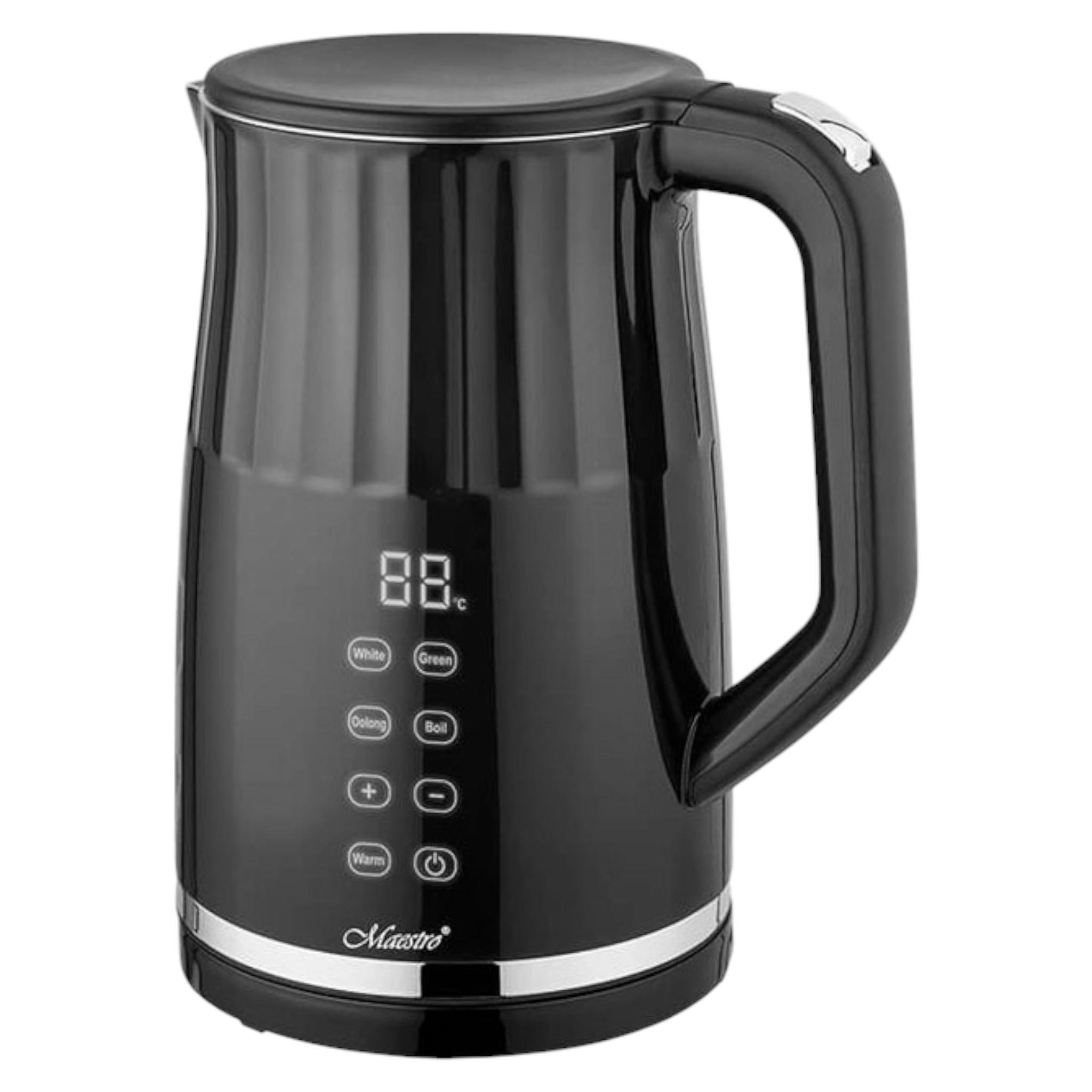 Электрочайник Maestro MR-039 с сенсорной панельюл 2200 Вт 1,7м Black (EK_MR039Black)