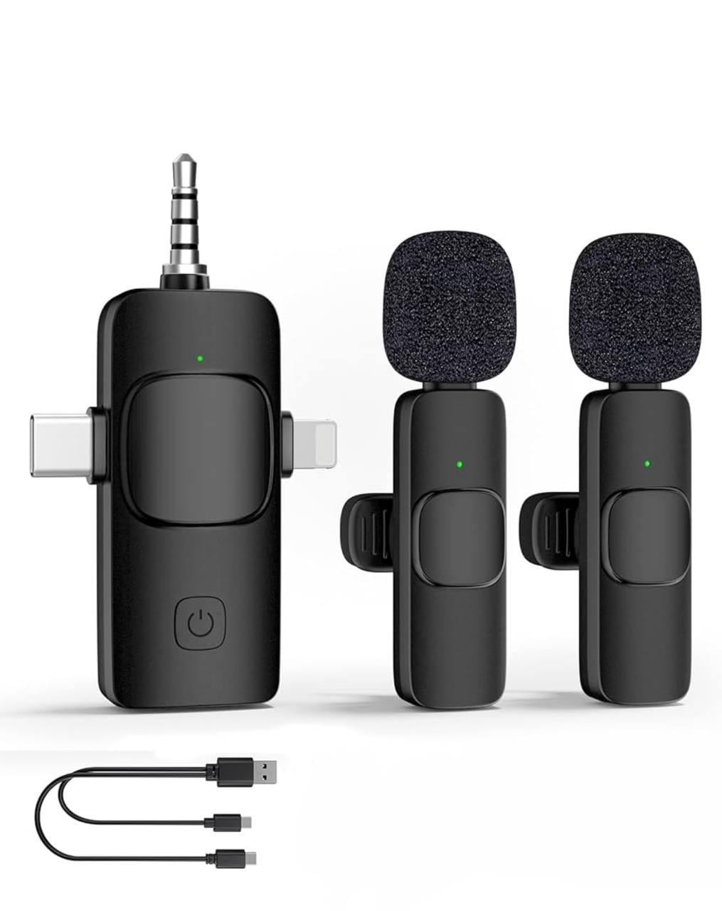 Мікрофон бездротовий 3в1 для iPhone iPad Android