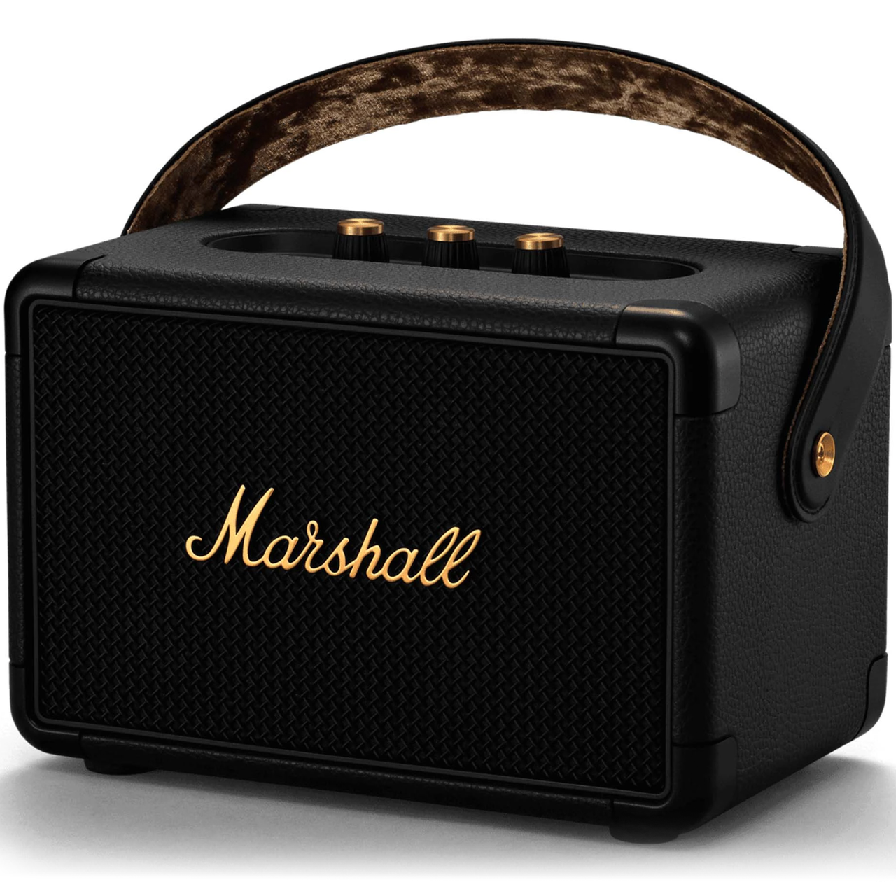 Портативна колонка Marshall Kilburn II Portable Stereo Loudspeaker Black and Brass - фото 2