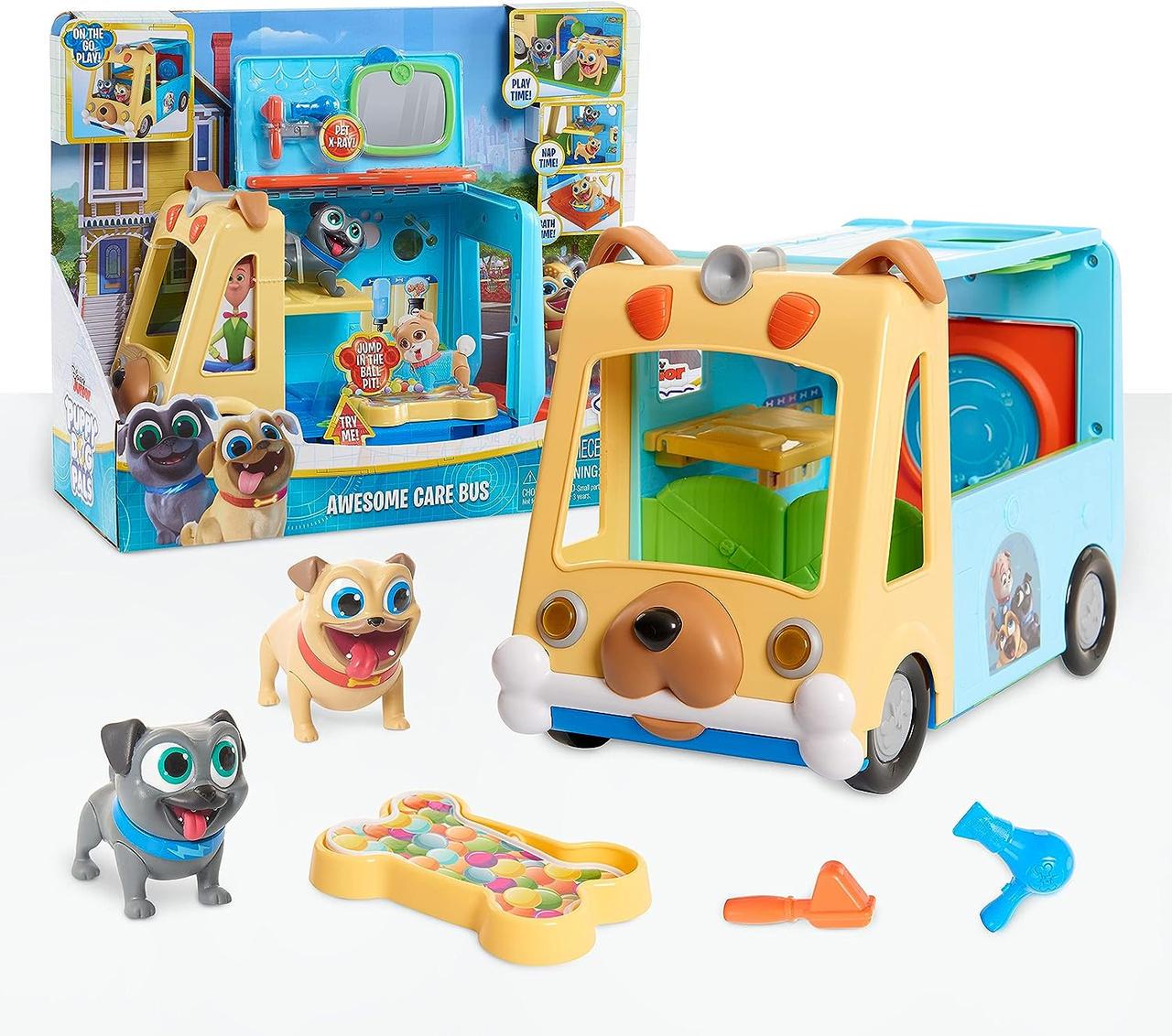 Игровой набор Интерактивный Автобус Дружных Мопсов