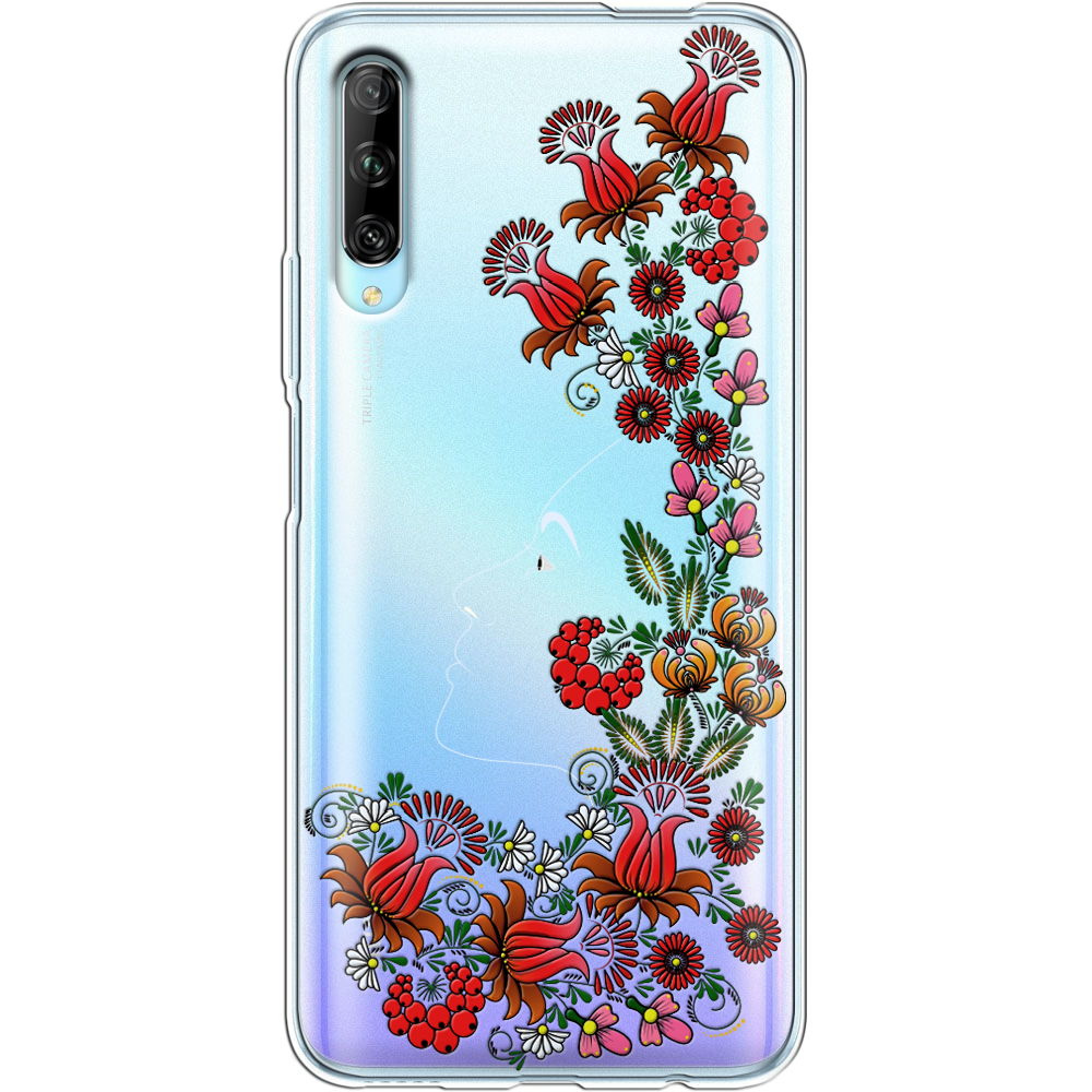 Чохол Boxface Huawei P Smart Pro 3D Ukrainian Muse Прозорий силікон (38612-bk64-38612)