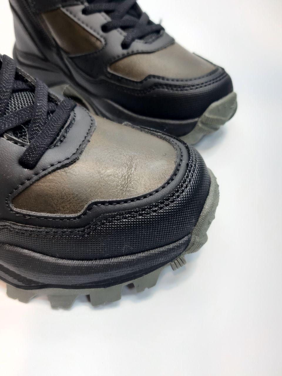 Ботинки зимние Clibee для мальчика р. 37 24,6 см Хаки (620-3) - фото 2 Ботинки зимние Clibee для мальчика р. 37 24,6 см Хаки (620-3) - фото 2