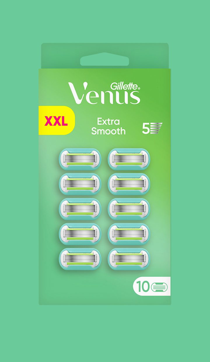 Сменные картриджи для бритья женские Venus Extra Deluxe Smooth 10 кассет - фото 6