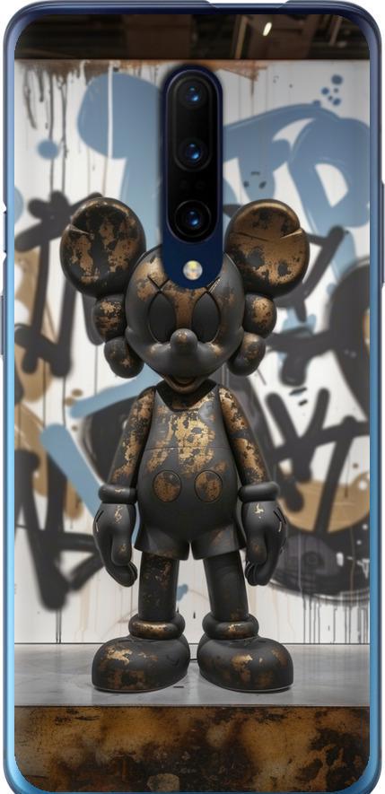 Чехол на OnePlus 7 Pro Bronze kaws v2 (6098u-1696-42517)