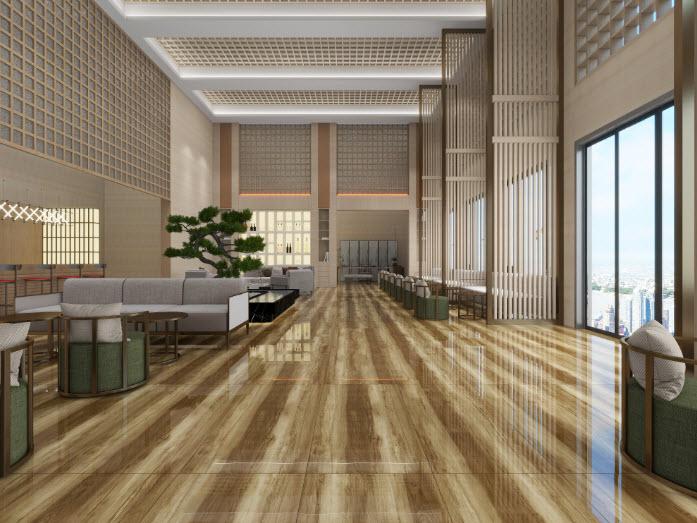 Плитка универсальная Wood Glossy 120x60 см (20035) - фото 7