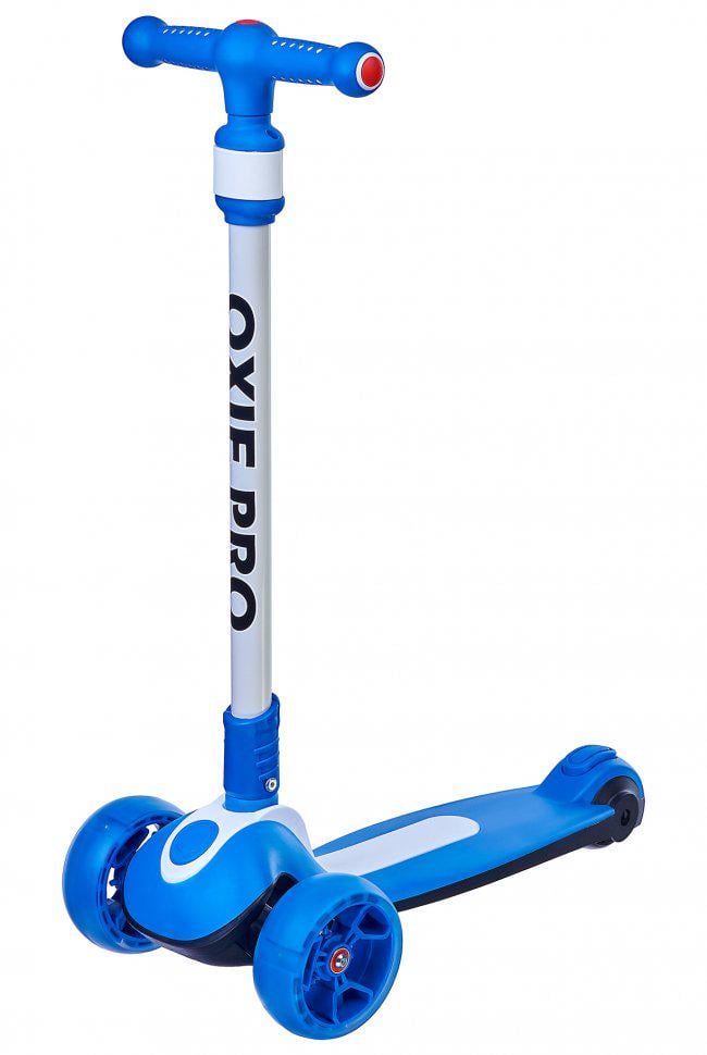 Самокат Maraton Oxie трехколесный с подсветкой Синий (47006924)