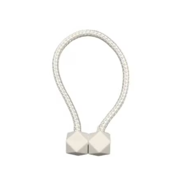 Держатель для штор магнитный Белый (11155) Держатель для штор магнитный Белый (11155)