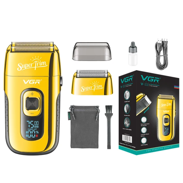 Электробритва аккумуляторная VGR V 332 Золотистая (GR-04574) Электробритва аккумуляторная VGR V 332 Золотистая (GR-04574)
