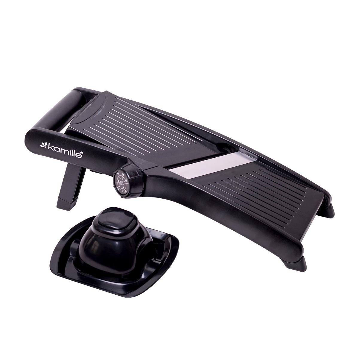 Шинківка-овочерізка Kamille Vizo пластикова 38х17х13 см Чорний (10086) - фото 4 Шинківка-овочерізка Kamille Vizo пластикова 38х17х13 см Чорний (10086) - фото 4