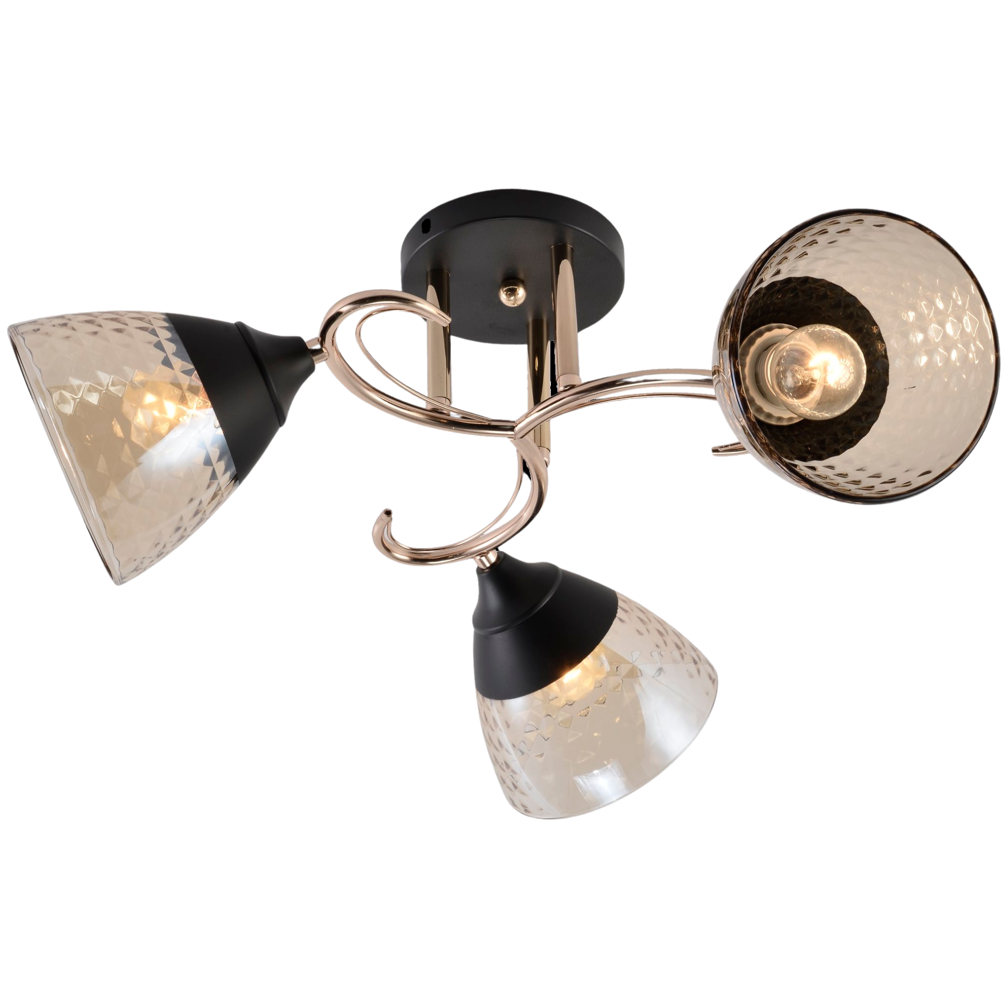 Люстра декоративная Valeso V XA1526B/3 BK+FGD (000041242)