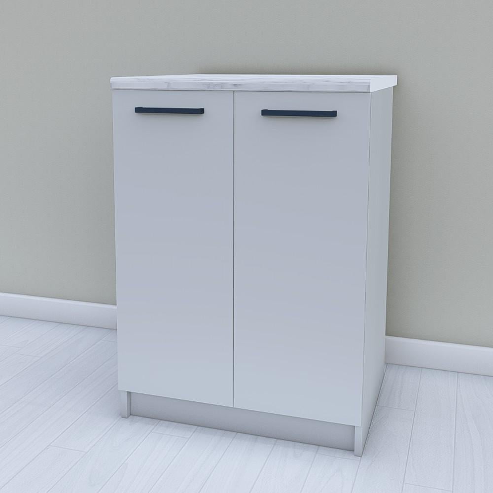 Модуль кухонний нижній 600 мм Світло-сірий (МП13) - фото 1 Модуль кухонний нижній 600 мм Світло-сірий (МП13) - фото 1