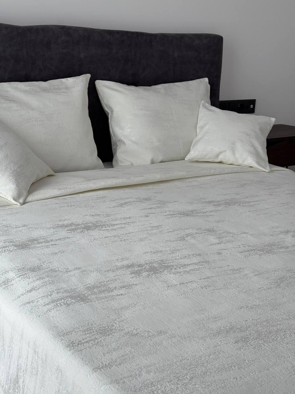 Покрывало Мрамор 180х250 см Молочный (22000-2-180x250cm) - фото 7 Покрывало Мрамор 180х250 см Молочный (22000-2-180x250cm) - фото 7