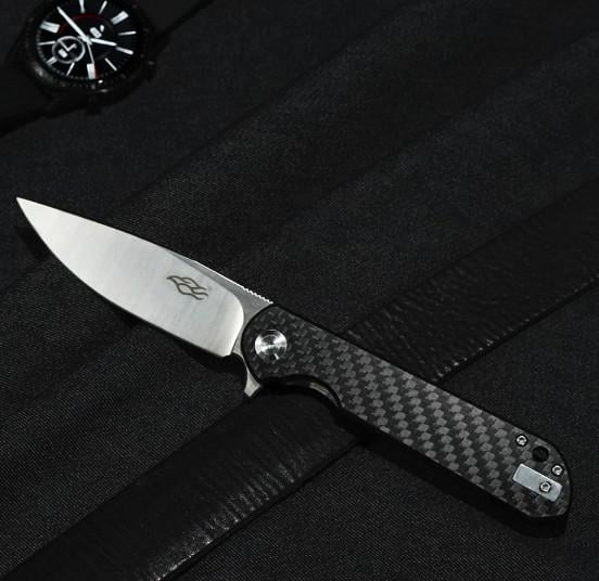 Нож складной Flipper Firebird карманный туристический 202 мм Black (FH41-CF) - фото 7