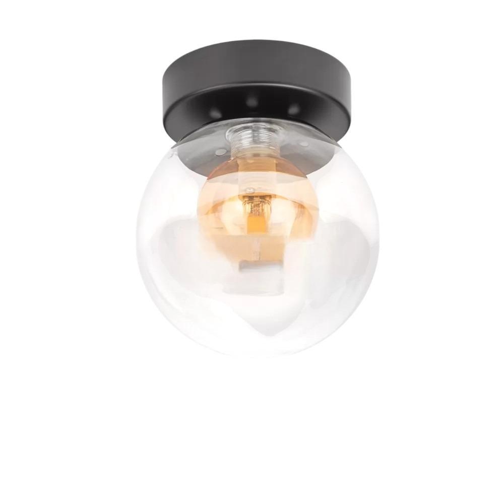 Потолочный светильник Retro Minimalist с плафоном Black/Amber (CL-000101/BLK+AMB) - фото 1 Потолочный светильник Retro Minimalist с плафоном Black/Amber (CL-000101/BLK+AMB) - фото 1