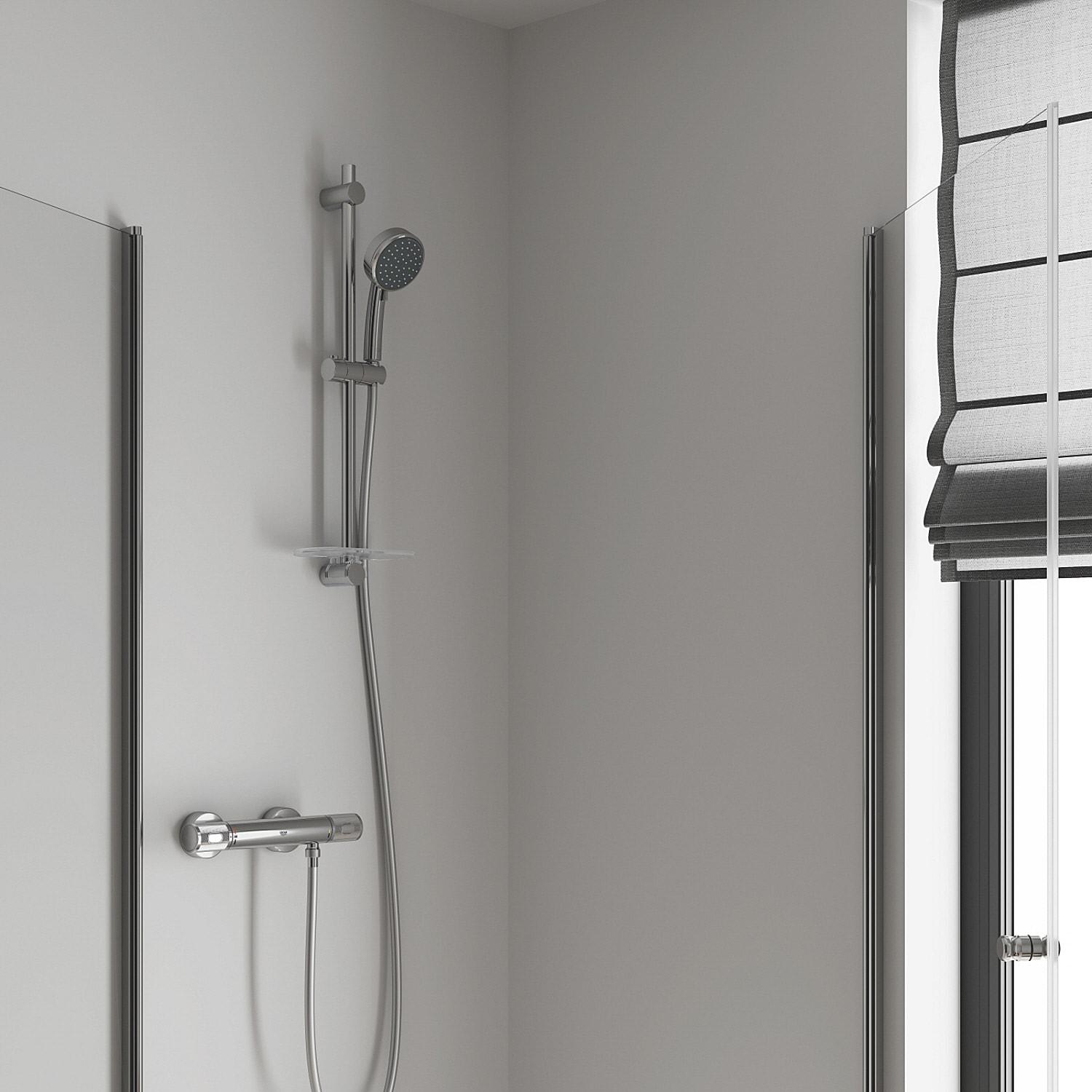 Змішувач для душу Grohe Precision Feel 34790000 з термостатом Хром (149922) - фото 11