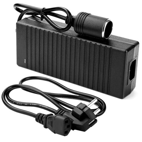 Блок живлення мережевий з гніздом прикурювача 220-12 В 15А Black (534980) - фото 3