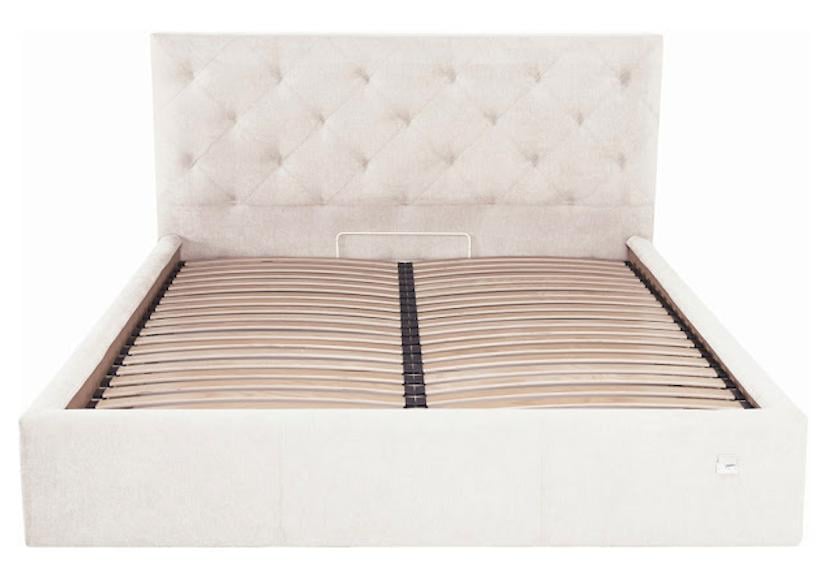 Кровать-подиум двуспальная BristolNew Design Standart 160х200 см Бежевый Кровать-подиум двуспальная BristolNew Design Standart 160х200 см Бежевый