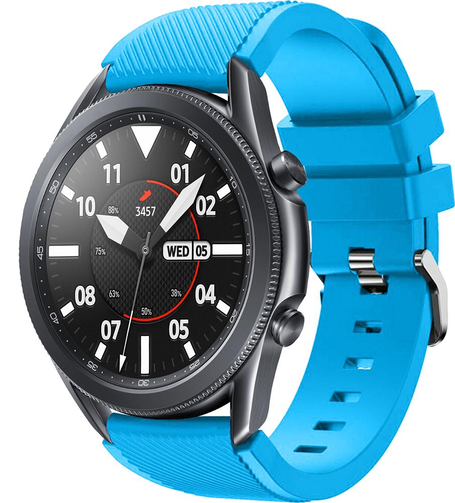 Ремінець Cross для Galaxy Watch 3 45 мм Light blue (19505)