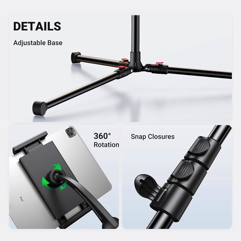 Держатель для телефона UGREEN LP585 Tablet and Phone Tripod Stand UGR-15647 (UGR-15647) - фото 5