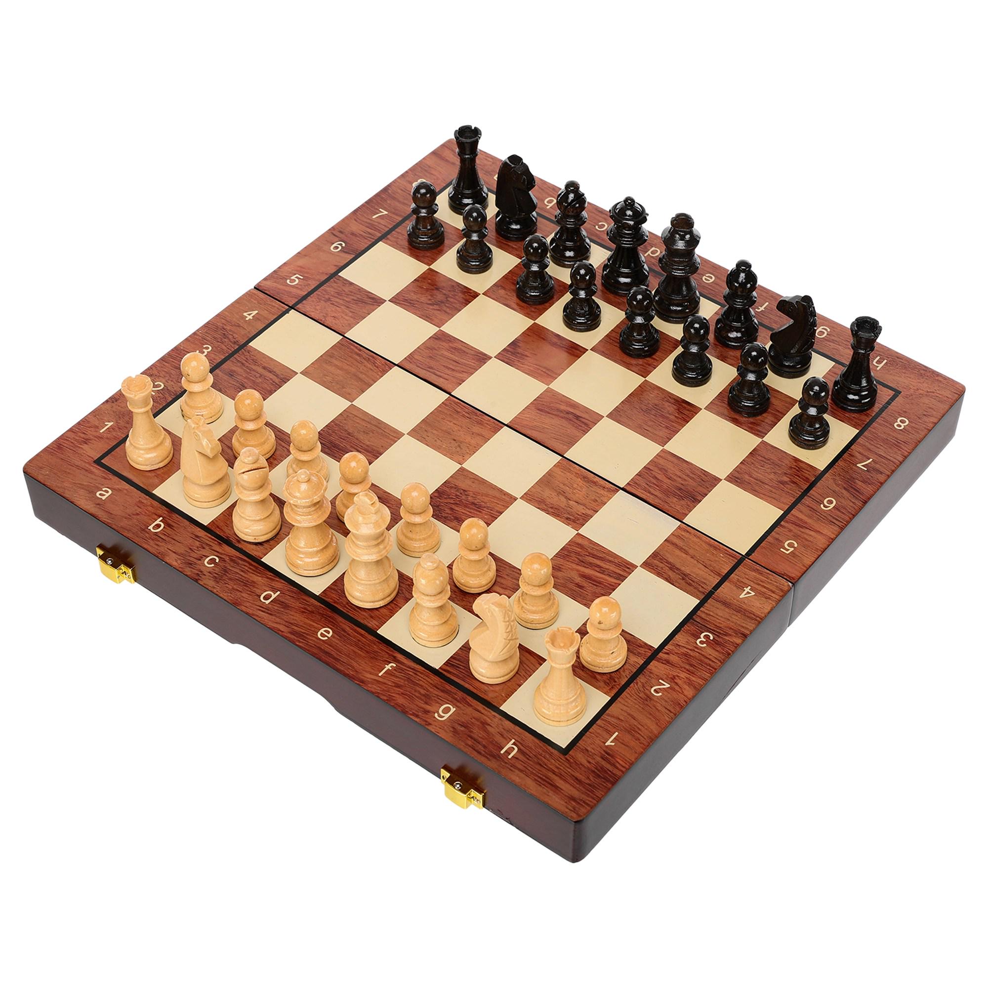 Шахматы деревянные ZOOCEN FL1230 29,5x29,5x2,75 см