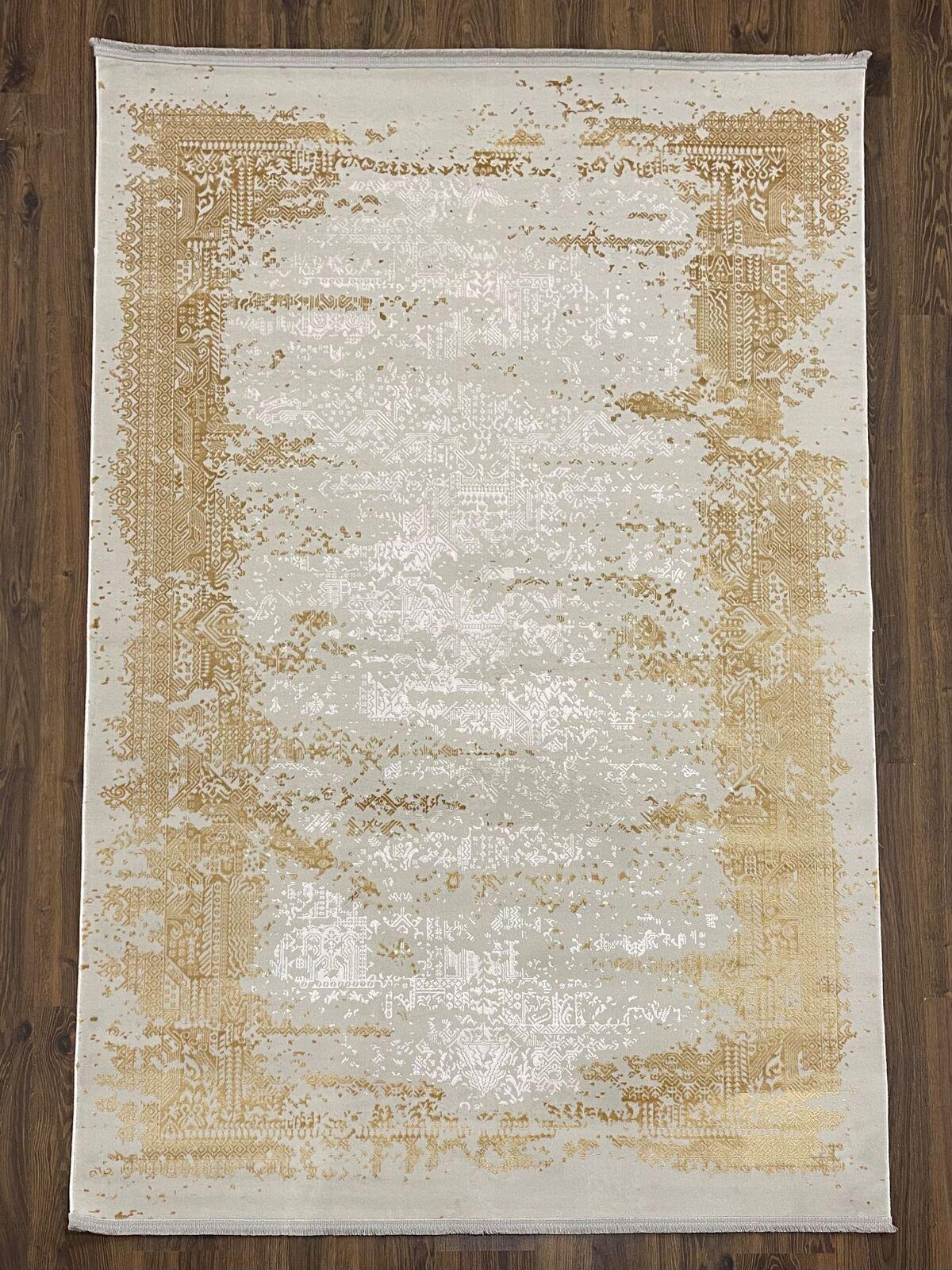 Килим Capella 5997E 1,6х2,3 м Light Grey/Yellow (6380-12) - фото 11