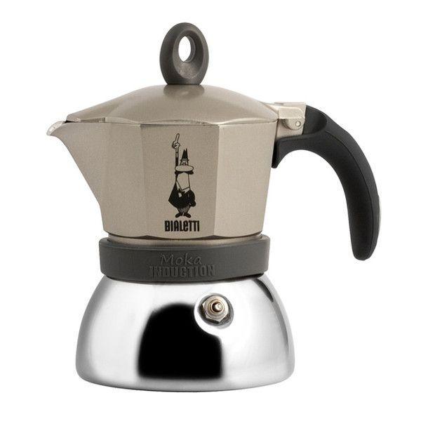 Кофеварка гейзерная Bialetti Moka Express Induction на 3 чашки 130 мл (0004832/X4)